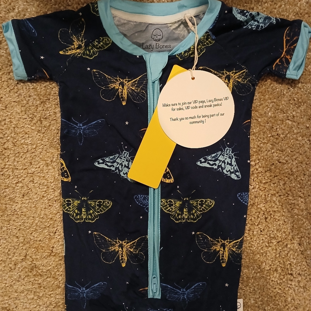 Lazy Bones Moths Bamboo Pajamas